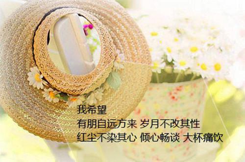 文雅温馨的正能量句子